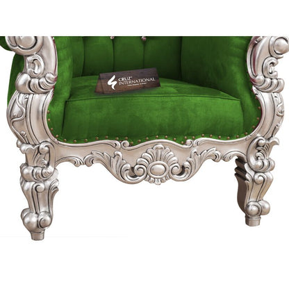 Maharaja Roger Chair & Single Sofa | Solid Wood CRUZ INTERNATIONAL