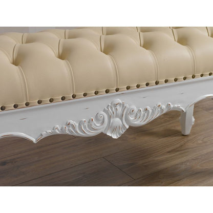 Classic Hugo Carving Settee | Standard CRUZ INTERNATIONAL