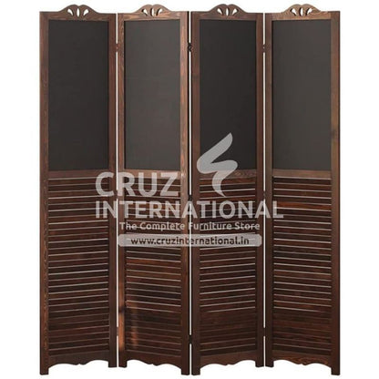 Ever Green Cenobia Wooden Partition | Divider CRUZ INTERNATIONAL