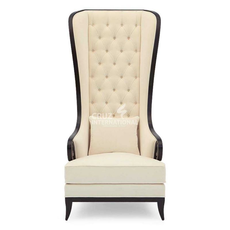 Modern Matro Strong Living Room Chair | Long Wing Chair CRUZ INTERNATIONAL