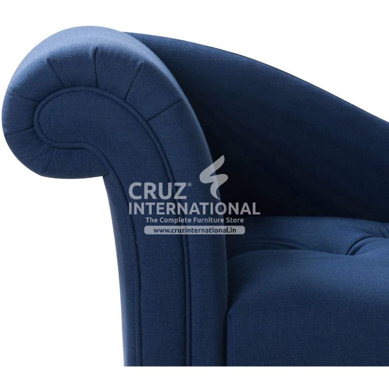 Modern Pasqual Wooden Settee | Lounger | 5 Colours Available CRUZ INTERNATIONAL