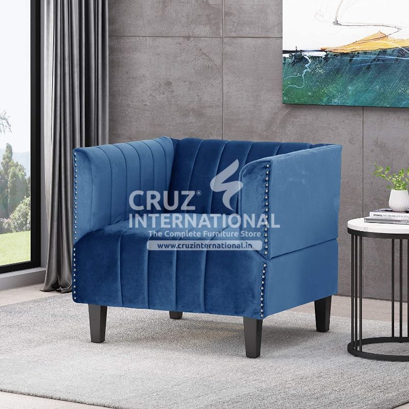 Modern Beyond Living Room Chair | Set of 1 | 2 Colours Available CRUZ INTERNATIONAL