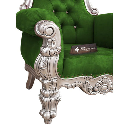 Maharaja Roger Chair & Single Sofa | Solid Wood CRUZ INTERNATIONAL