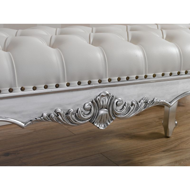 Classic Hugo Carving Settee | Standard CRUZ INTERNATIONAL