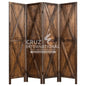 Ever Green Bernabe Wooden Partition | Divider | 2 Finish Available CRUZ INTERNATIONAL