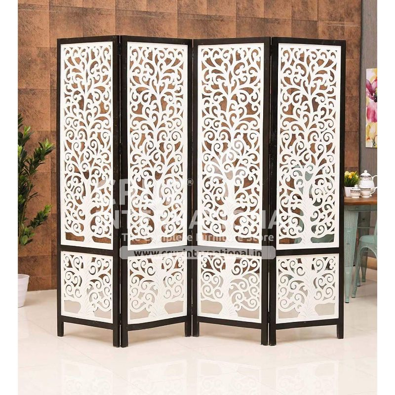 Ever Green Julio Wooden Partition | Divider | 2 Styles CRUZ INTERNATIONAL