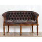 Classic James Carving Settee | Standard CRUZ INTERNATIONAL