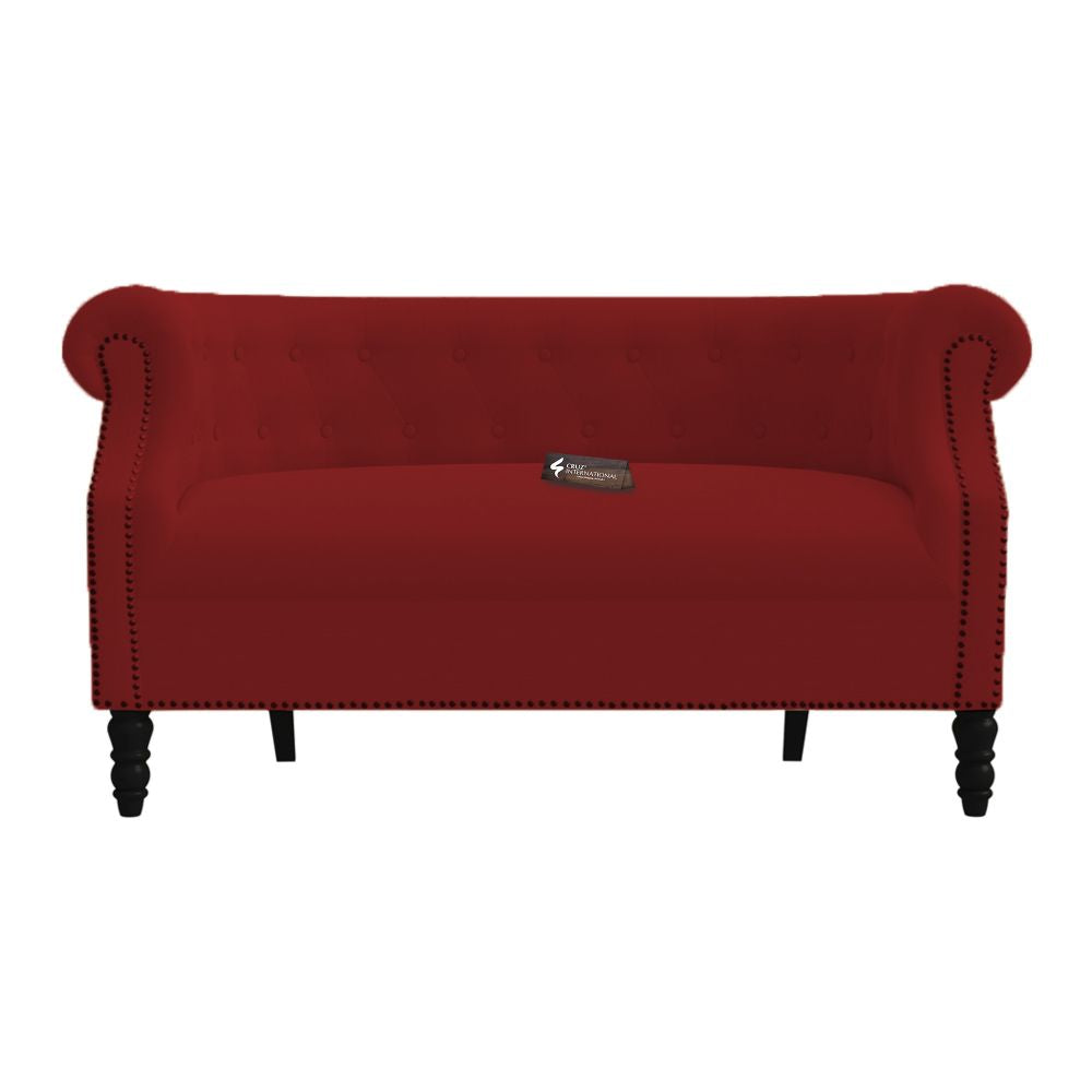 Premium Antonia Sofa & Sette | Solid Wood | 7 Colours Available CRUZ INTERNATIONAL