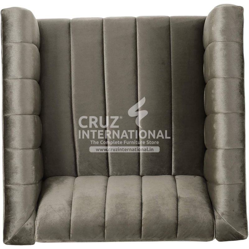 Modern Beyond Living Room Chair | Set of 1 | 2 Colours Available CRUZ INTERNATIONAL