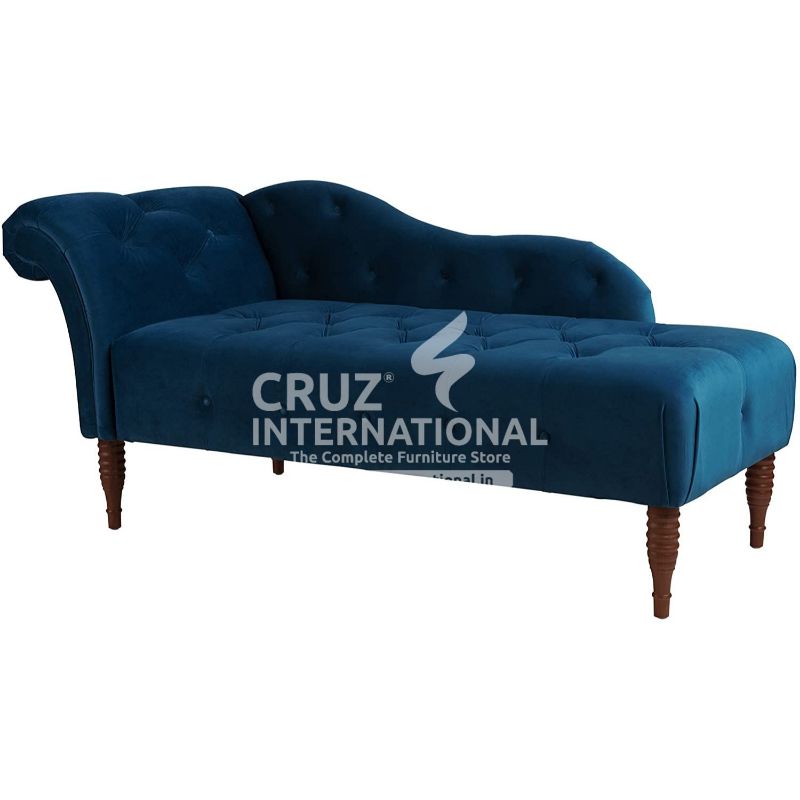 Modern Fanuco Wooden Settee | Lounger | 5 Colours Available CRUZ INTERNATIONAL