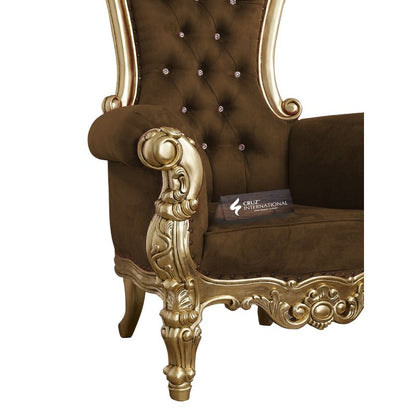 Maharaja Katja Chair & Single Sofa | Solid Wood CRUZ INTERNATIONAL