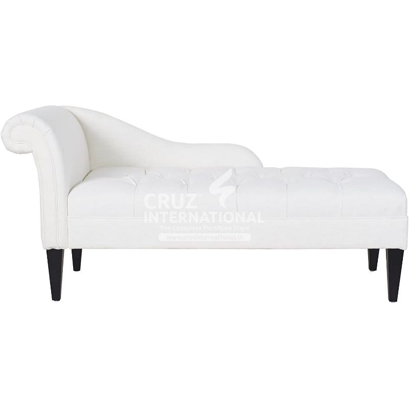 Modern Pasqual Wooden Settee | Lounger | 5 Colours Available CRUZ INTERNATIONAL