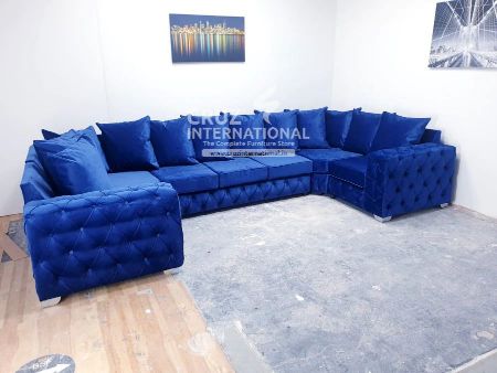 Cenobia Style Raque Sofa | 7 Seaters CRUZ INTERNATIONAL