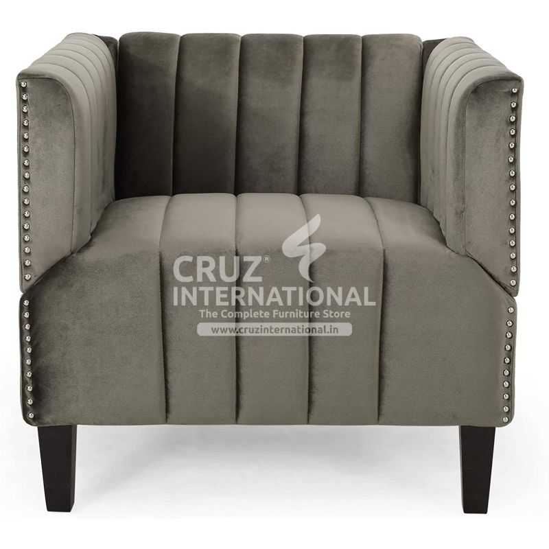 Modern Beyond Living Room Chair | Set of 1 | 2 Colours Available CRUZ INTERNATIONAL