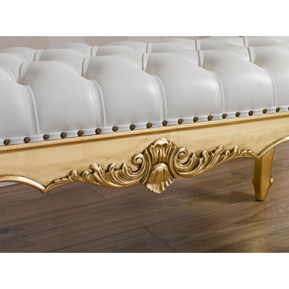 Classic Hugo Carving Settee | Standard CRUZ INTERNATIONAL