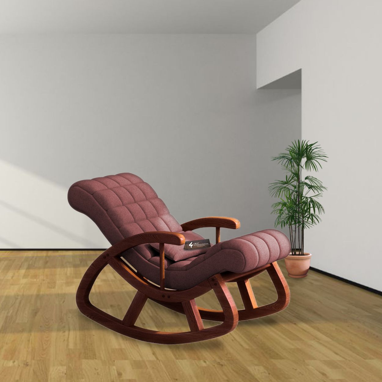 Premium Nice Avocado Rocking Chair | Natural | 11 Colours Available CRUZ INTERNATIONAL