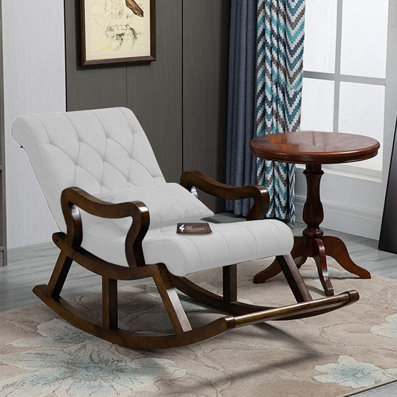 Premium Home Fernando Rocking Chair | Rosewood | 10 Colours Available CRUZ INTERNATIONAL