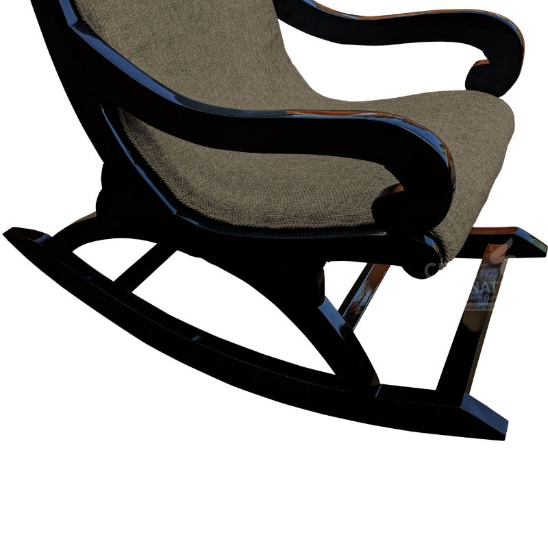 Comfort Beret Rocking Chair | Sheesham wood | 4 Colours Available CRUZ INTERNATIONAL