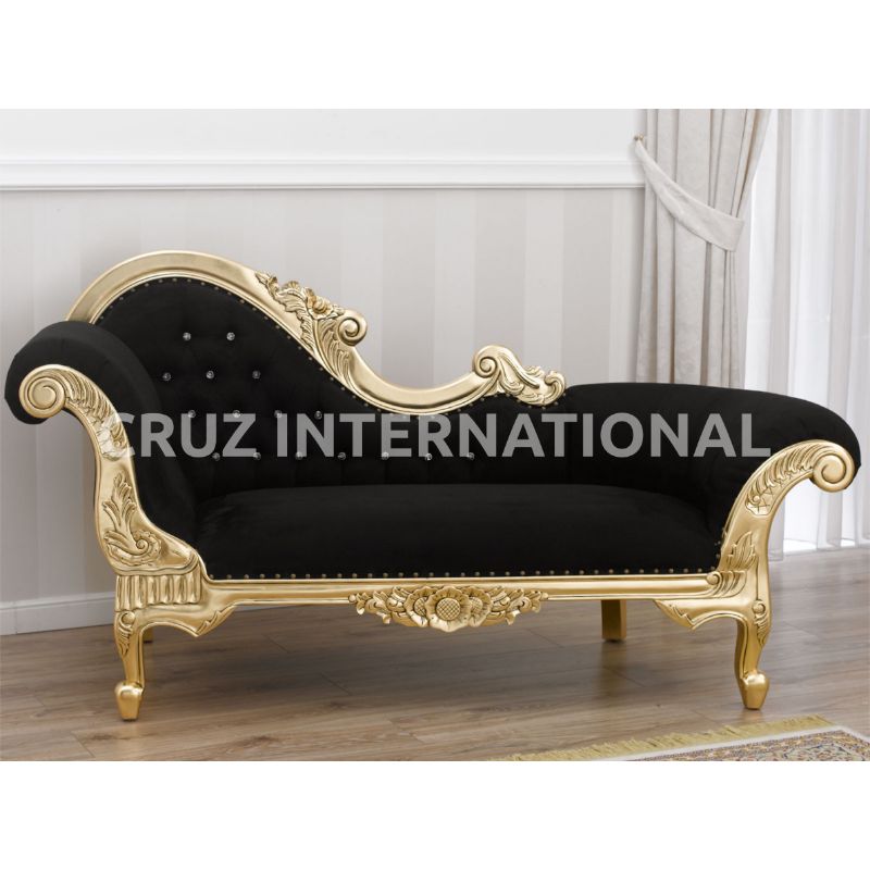 Classic Emilio Carving Settee | Standard CRUZ INTERNATIONAL