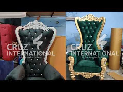 Traditional Indian Throne Chair