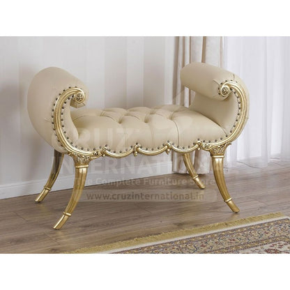 Classic Joseph Carving Settee | Standard CRUZ INTERNATIONAL