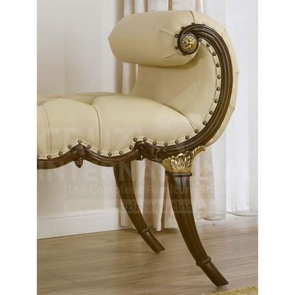 Classic Joseph Carving Settee | Standard CRUZ INTERNATIONAL