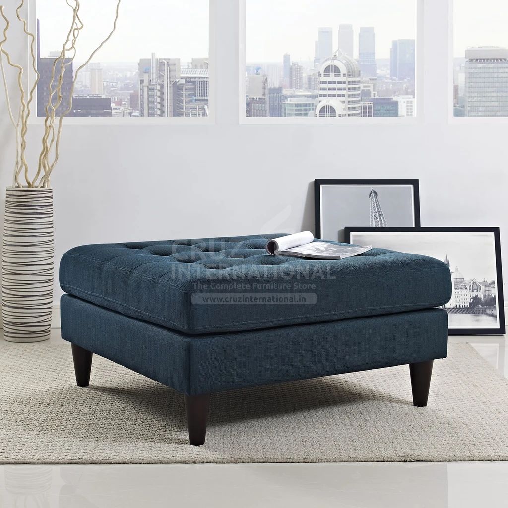 Modern Ángel Ottoman & Stool | Standard CRUZ INTERNATIONAL