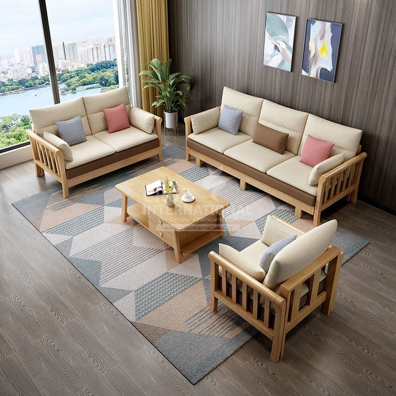 Leonardo Sofa Set | Grey CRUZ INTERNATIONAL