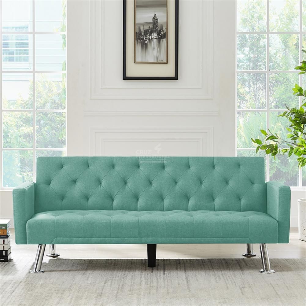 Modern Eduardo Sofa Set | Sea Green CRUZ INTERNATIONAL