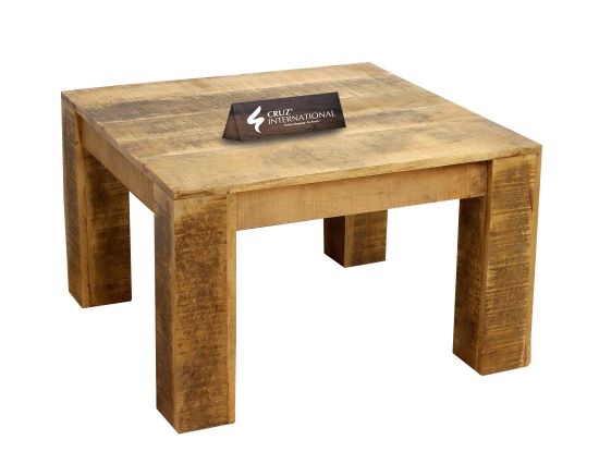 Console Auset Table | Solid Wood | Square CRUZ INTERNATIONAL